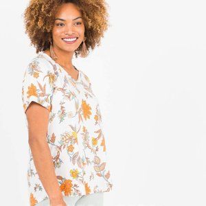 Agnes & Dora™ Love Top Ivory/Rust